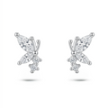 Moissanite Butterfly Wings